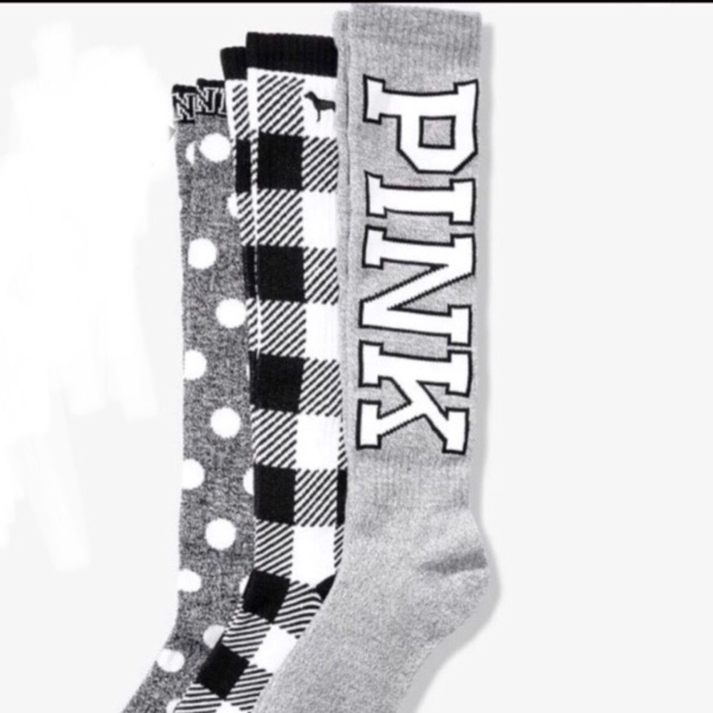 Victorias Secret PINK Knee High Socks